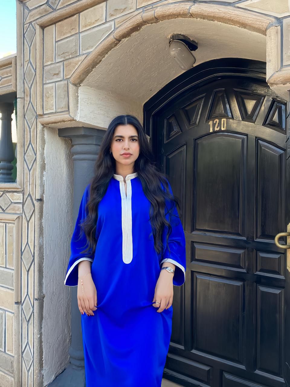 Gandoura "Hemma"  Édition Prestige Aïd 2026